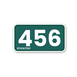 456 Sticker