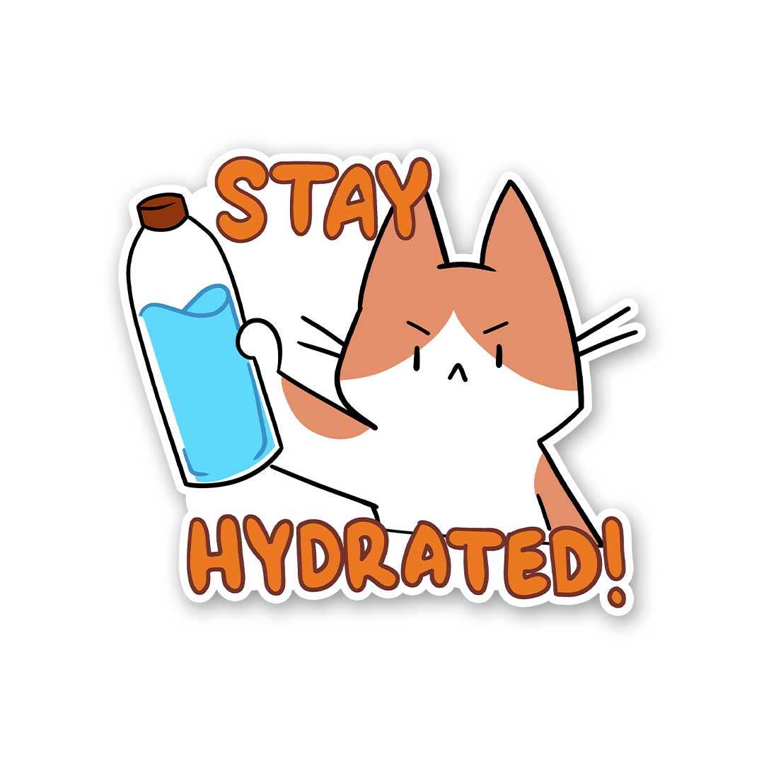 Hydrated Sticker