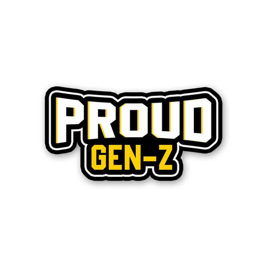 Proud GenZ Sticker