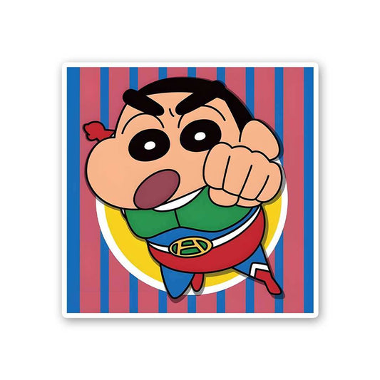 Shinchan Action Kamen Sticker