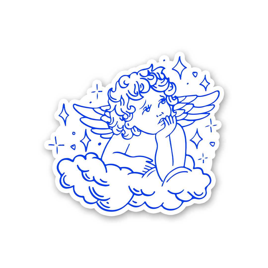 Angel Wings Baby Sticker