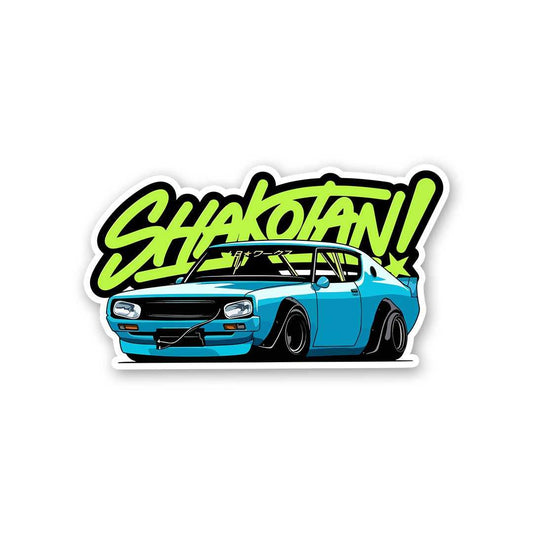 Shakotan Blue Legend Sticker