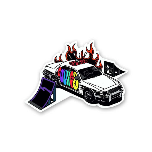 Rebel Burnout Sticker