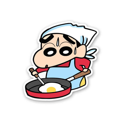 Chef Shinchan Sticker