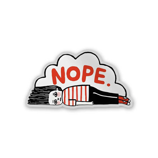 Nope Sticker