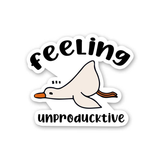 Feeling Unproducktive Sticker