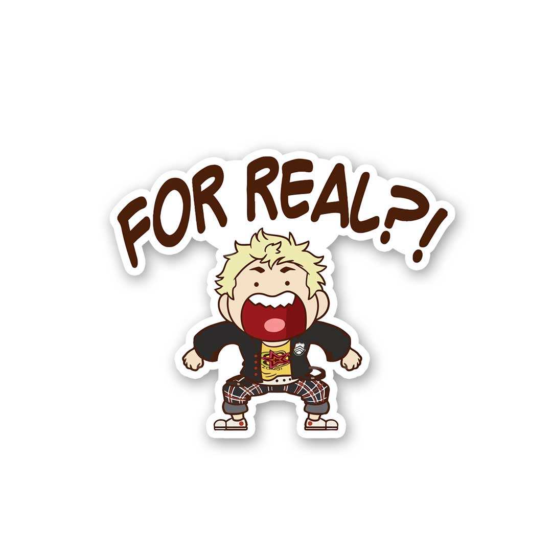 Ryuji For Real Sticker