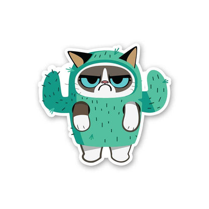 Cactus Cat Sticker