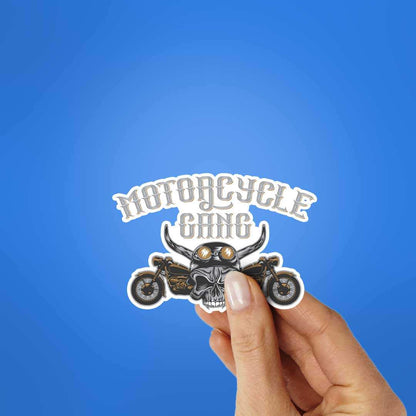 Motorcycle Gang Sticker