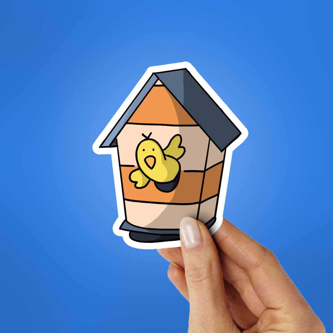 Morning Bird Sticker