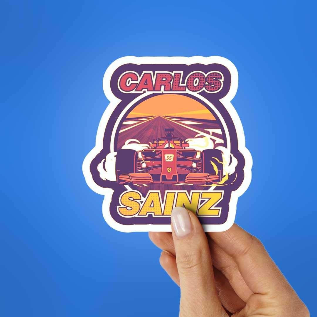 Carlos Sainz Sticker