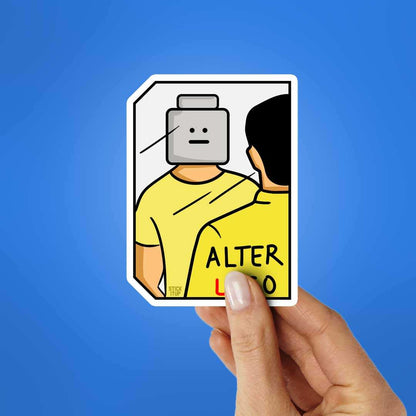 Alter Lego Sticker