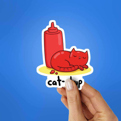 Cat Chup Sticker