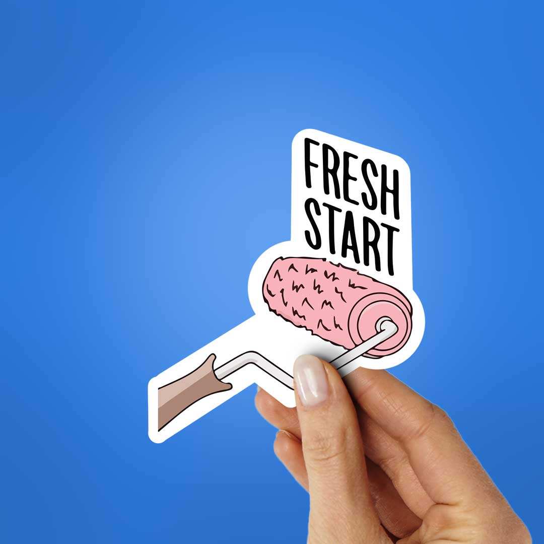 Fresh Start Sticker