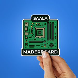 SAALA MADERBOARD Sticker| STICK IT UP