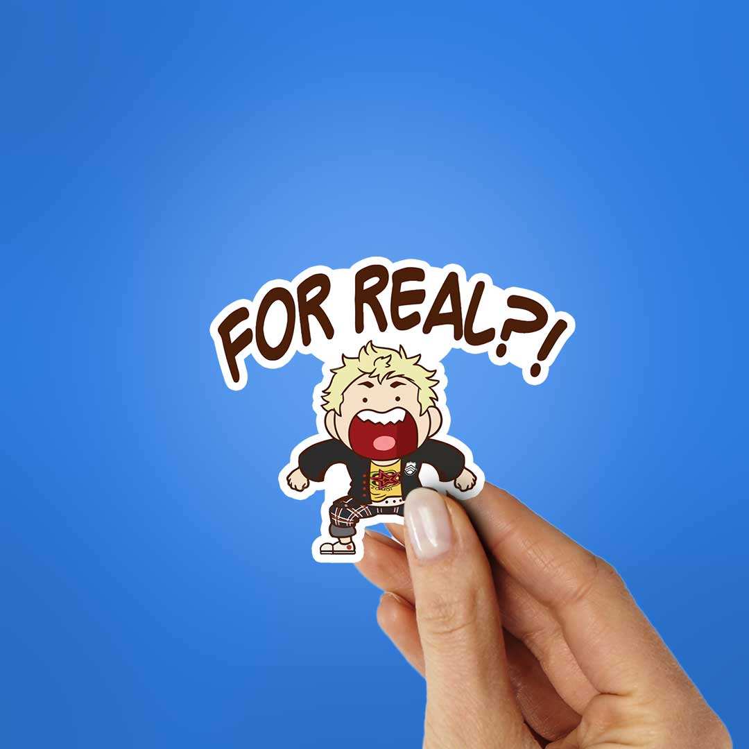 Ryuji For Real Sticker