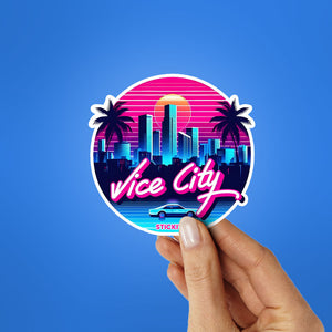VICE CITY Sticker| STICK IT UP
