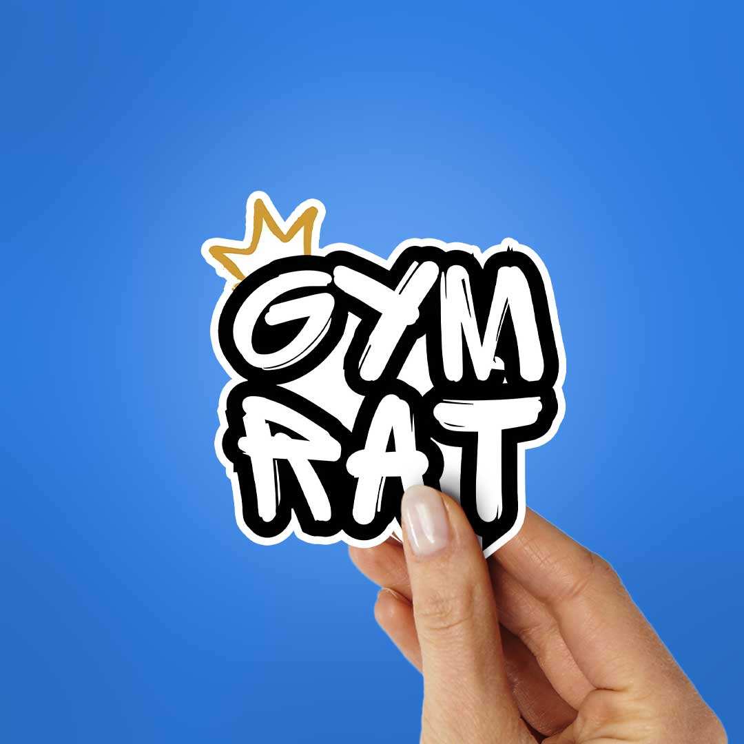 Gym Rat Sticker