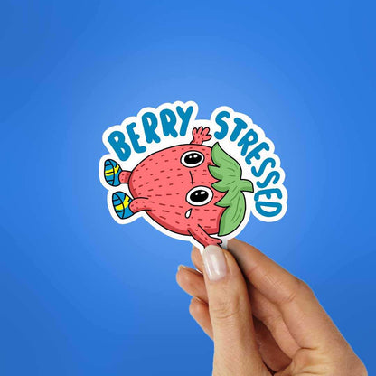 Berry Stressed Sticker