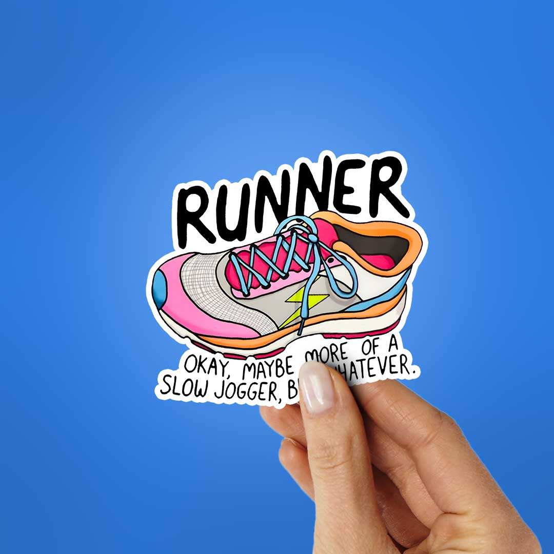 Runner Sticker