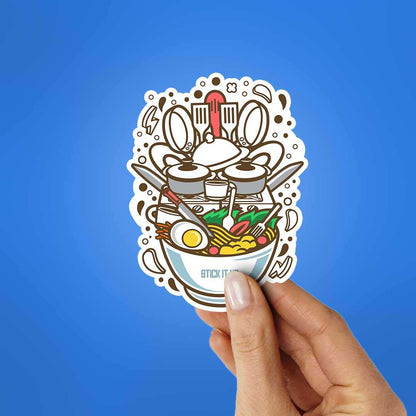 Ramen Bowl Sticker