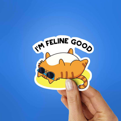 I'm Feeling Good Sticker