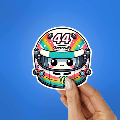 Hamilton Helmet Sticker