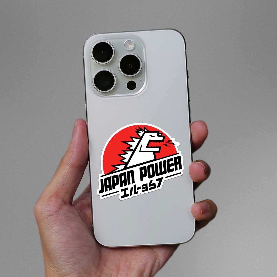 Japan Power Sticker