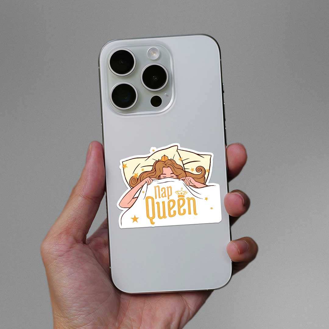 Nap Queen Sticker