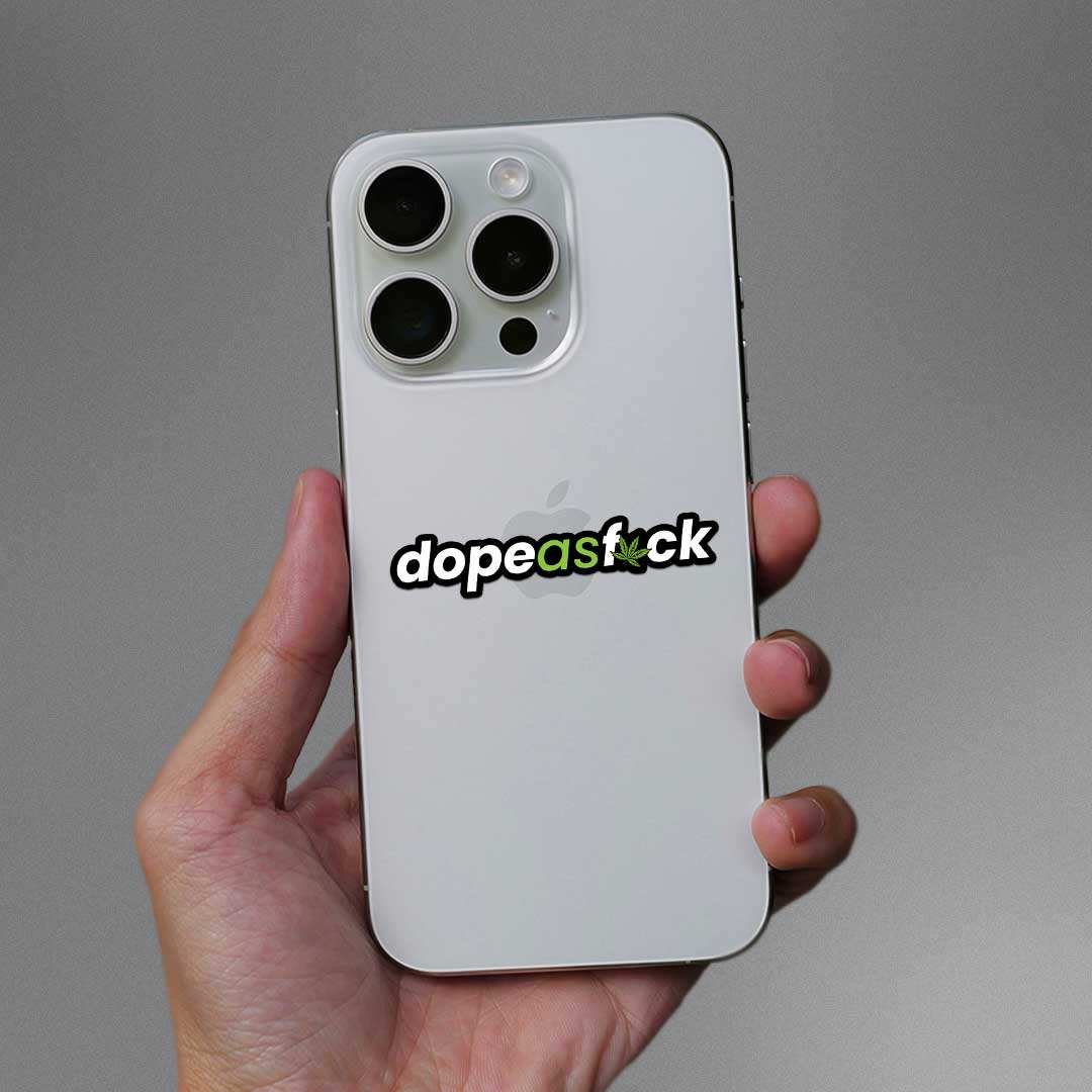 Dope As Fck Sticker