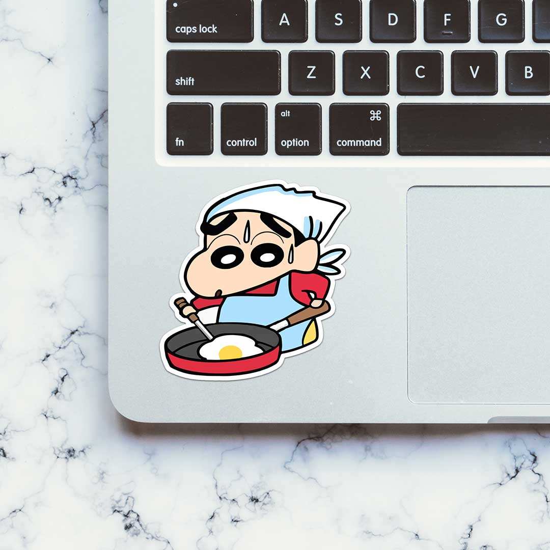 Chef Shinchan Sticker