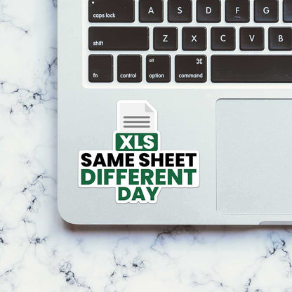 Xls Same Sheet Different Day Sticker