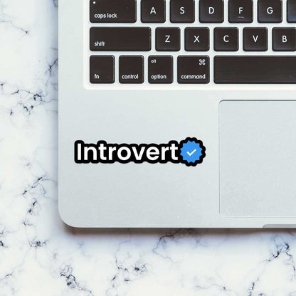 Introvert Verified Sticker