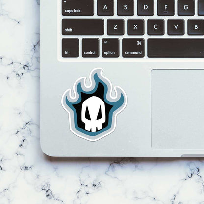 Bleach Skull Sticker