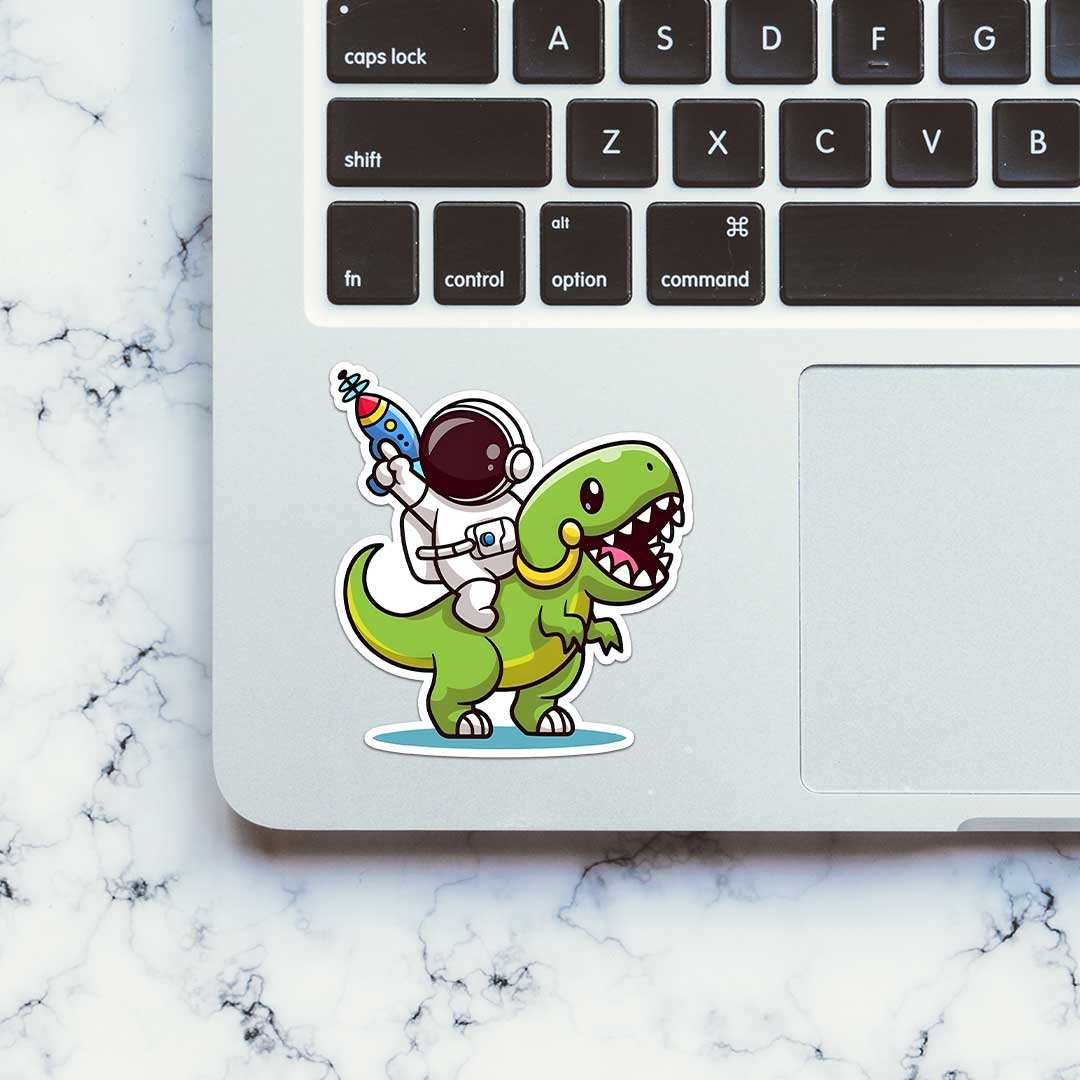 Astro Dino Sticker