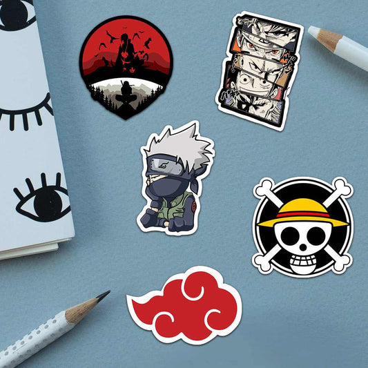 Anime Sticker Pack [5 sticker] | STICK IT UP