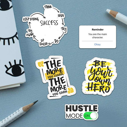 Motivation Sticker Pack [5 sticker] | STICK IT UP