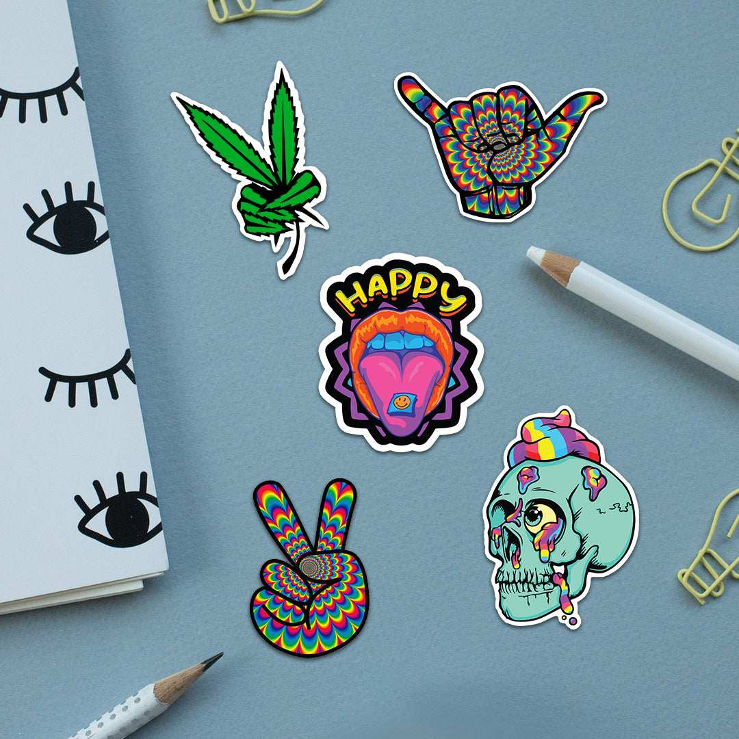 Trippy Sticker Packs [50 sticker]