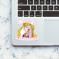 A LITTLE BIT EMOTIONAL Sticker waterproof vinyl decal for laptop, bike, car & bottle
