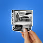 A6 Sticker waterproof vinyl decal for laptop, bike, car & bottle