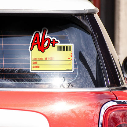 Ab Plus Bumper Sticker - STICK IT UP
