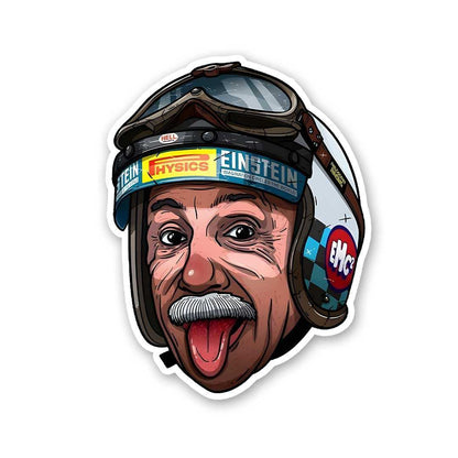 Albert Einstein Sticker - STICK IT UP
