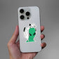 Alien Cat Sticker waterproof vinyl decal for laptop, bike, car & bottle