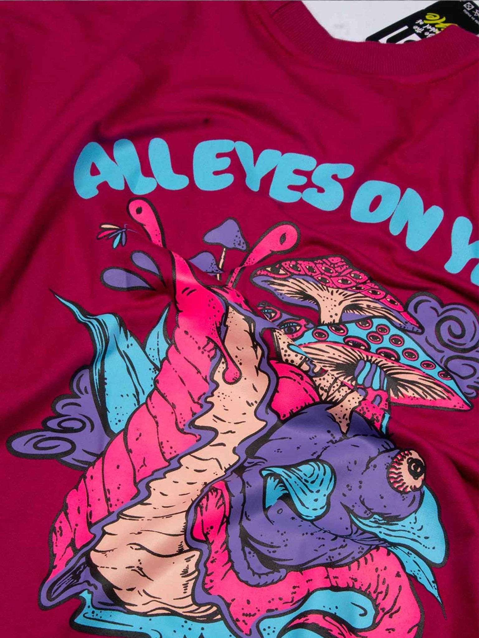 ALL EYES ON ME T - SHIRT waterproof vinyl decal for laptop, bike, car & bottle