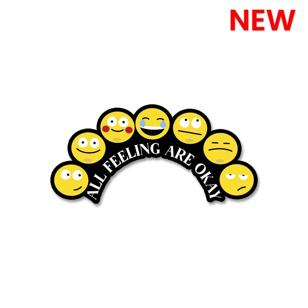 All Feeling Are Okay Sticker - Stickers | STICK IT UP