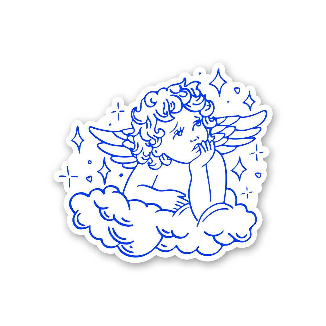 Angel Wings Baby Sticker - Stickers | STICK IT UP