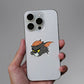 Angry Cat Glitter Sticker waterproof vinyl decal for laptop, bike, car & bottle