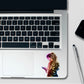 Anime Girl Dark Portrait Holographic Stickers - Holographic stickers | STICK IT UP