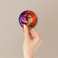 Anime Red Circle Dark Holographic Stickers - Holographic stickers | STICK IT UP