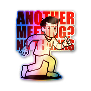 Another Meeting Running Man Holographic Stickers - Holographic stickers | STICK IT UP